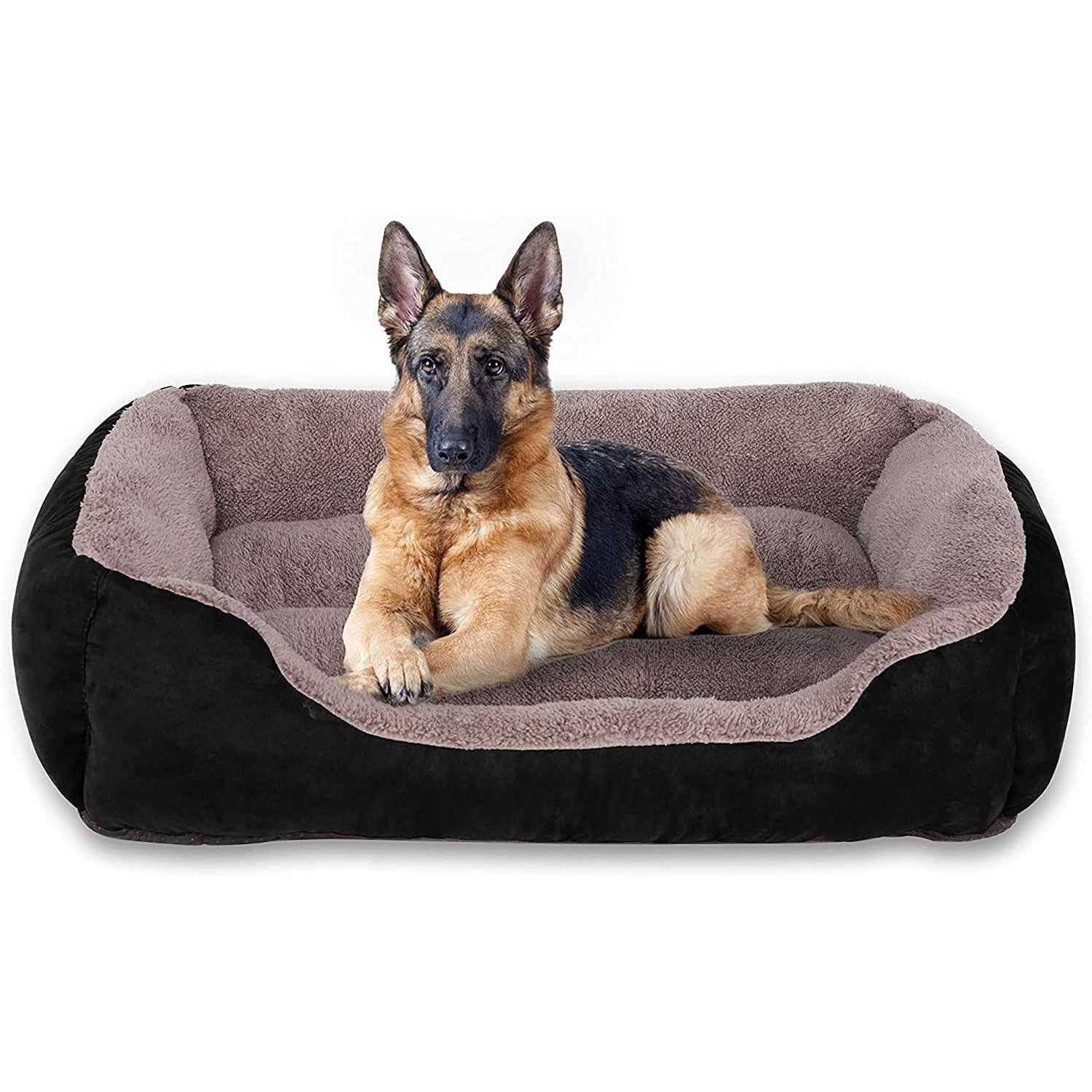 Utotol Dog Beds for Large Dogs Washable Large Pet Dog Bed Sofa Firm Breathable Soft Couch for Jumbo Large Medium Small Puppies Cats Sleeping