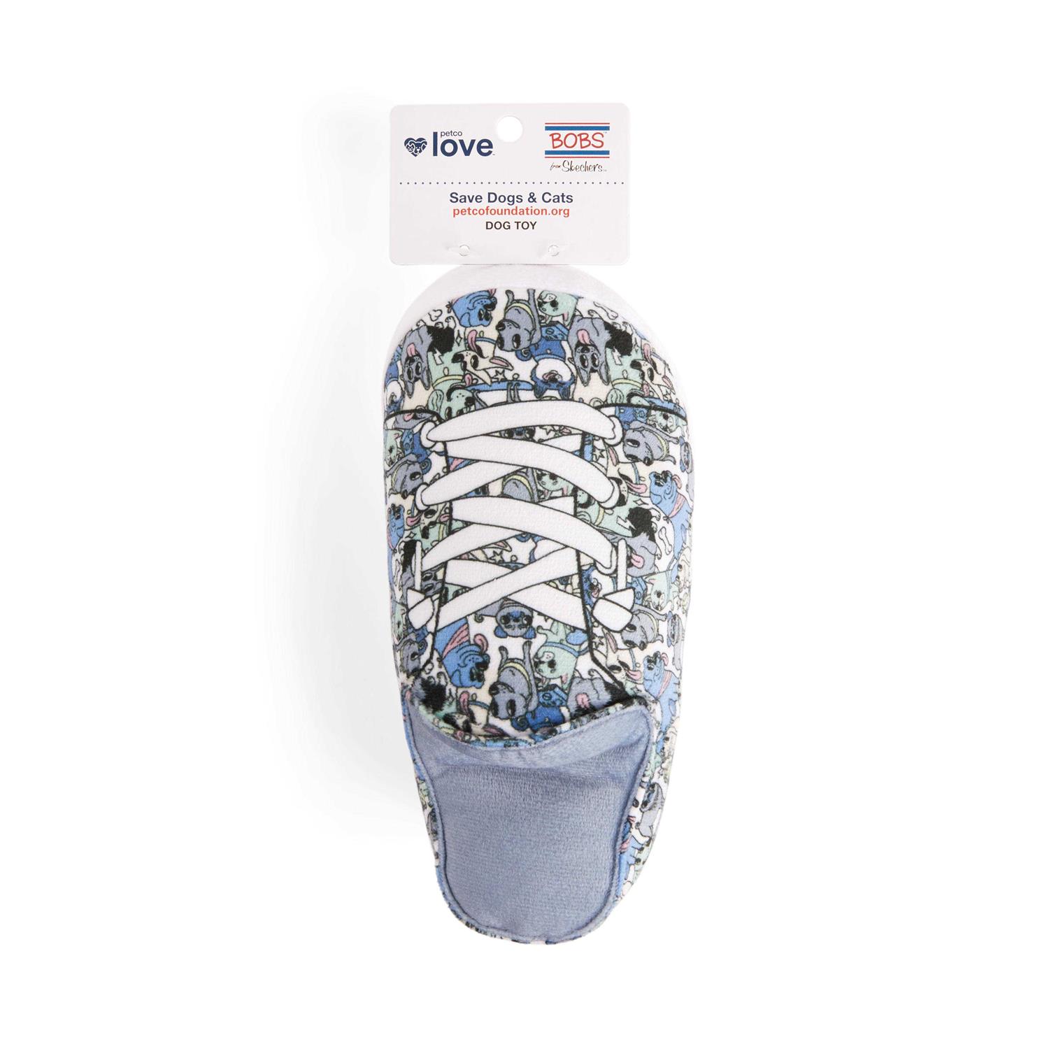 Bobs from Skechers Googly Eyes Shoe Dog Toy