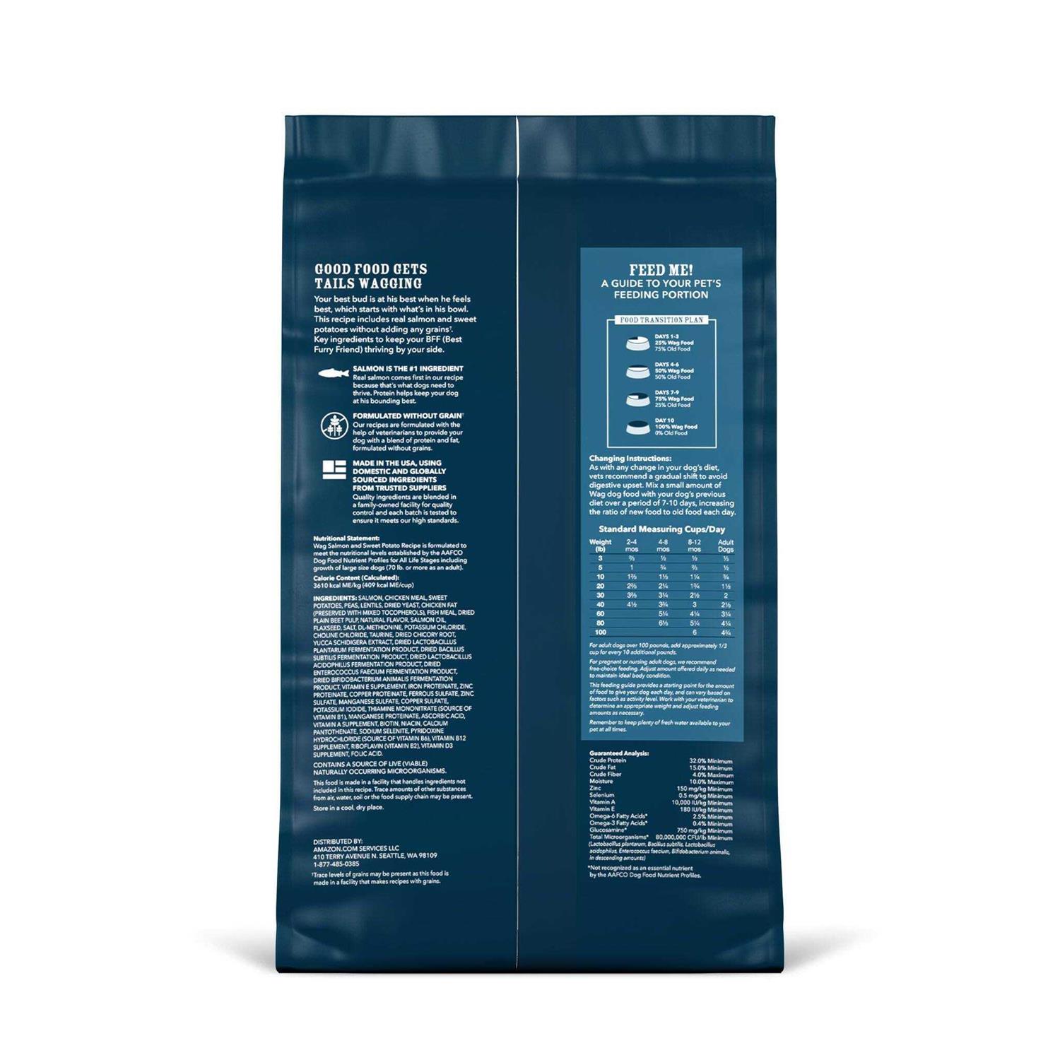 Alternative view of Amazon Brand Wag Dry Dog Food Sweet Potato