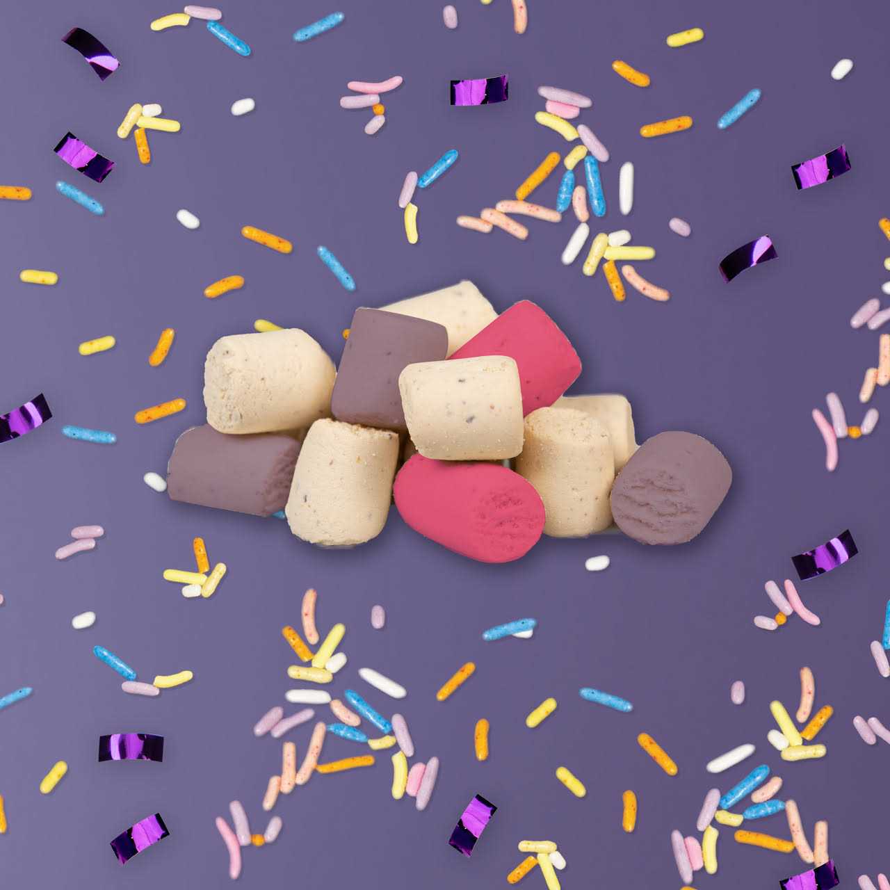 Alternative view of Three Dog Bakery Celebration Confetti Bites Dog Treats