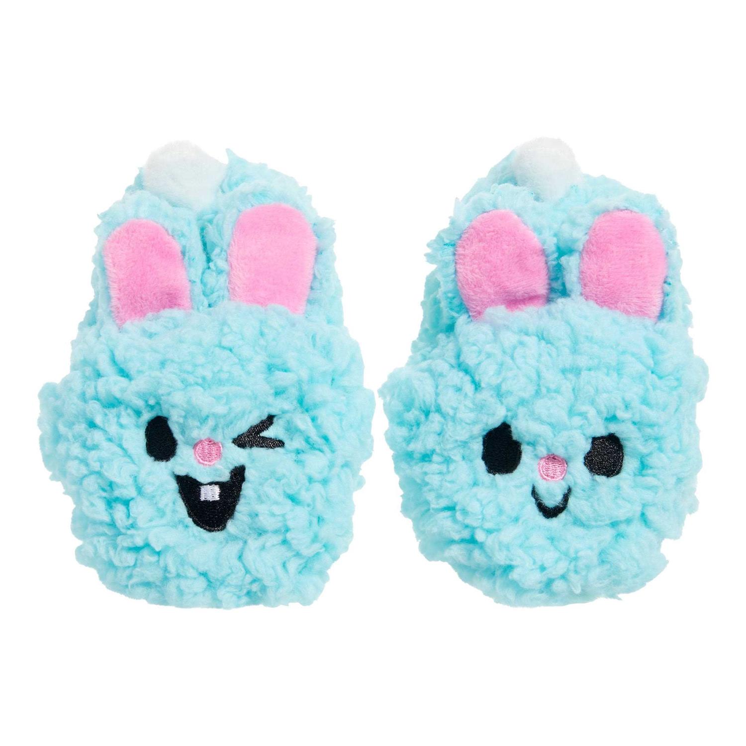 BARK Plush Dog Toys Yippy & Skippy Slippies with Squeakers and Crazy Crinkle