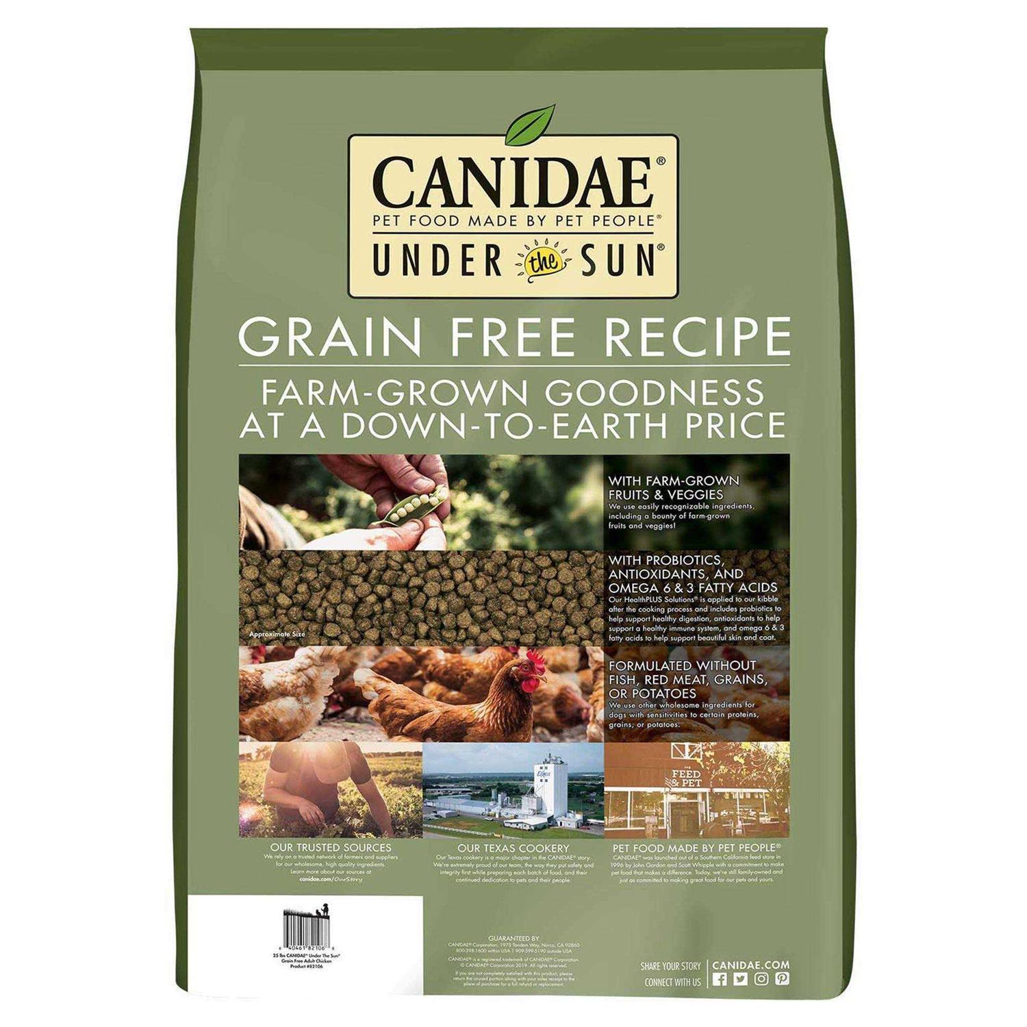 Alternative view of Canidae Under the Sun Grain-Free Dry Dog Food Chicken