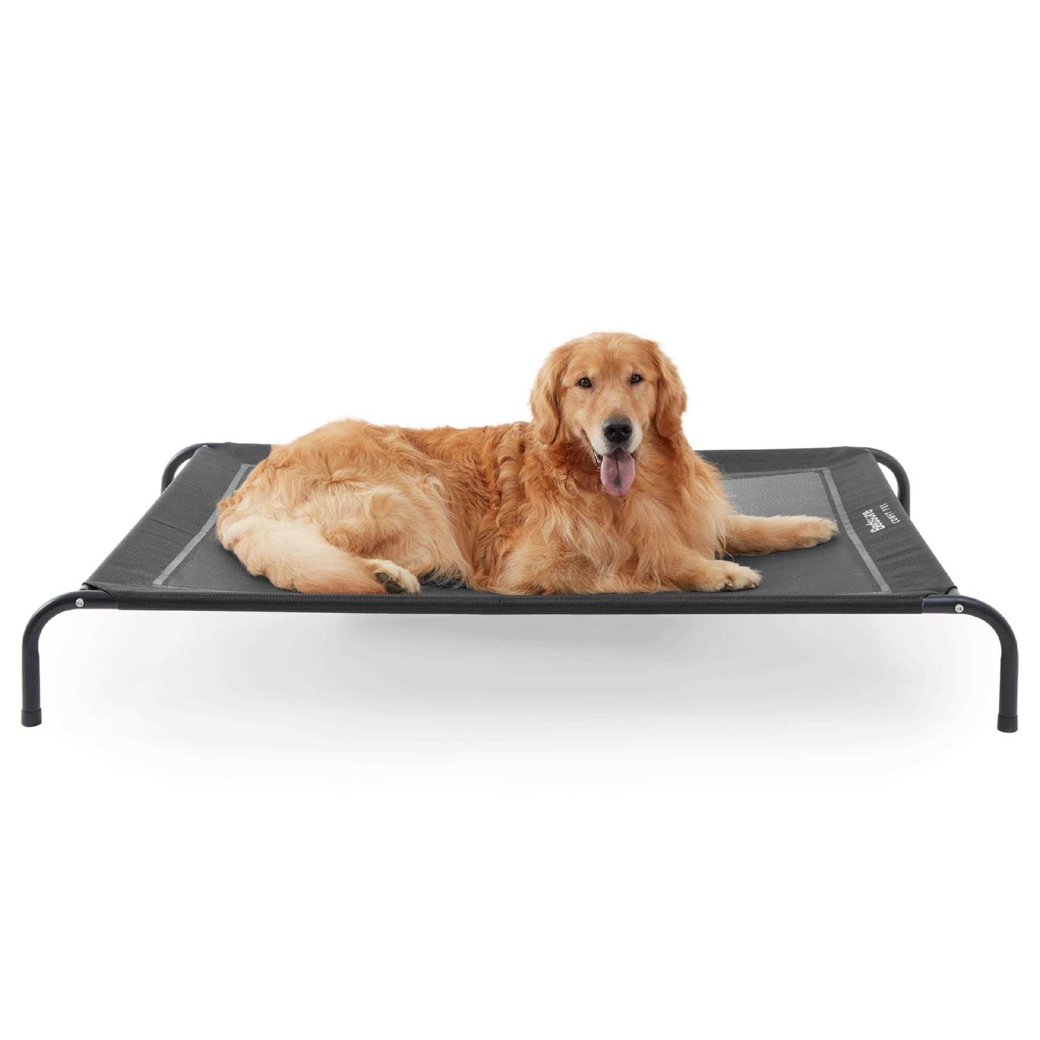 Alternative view of Bedsure Large Elevated Cooling Outdoor Dog Bed Raised Dog Cots Beds for Large Dogs