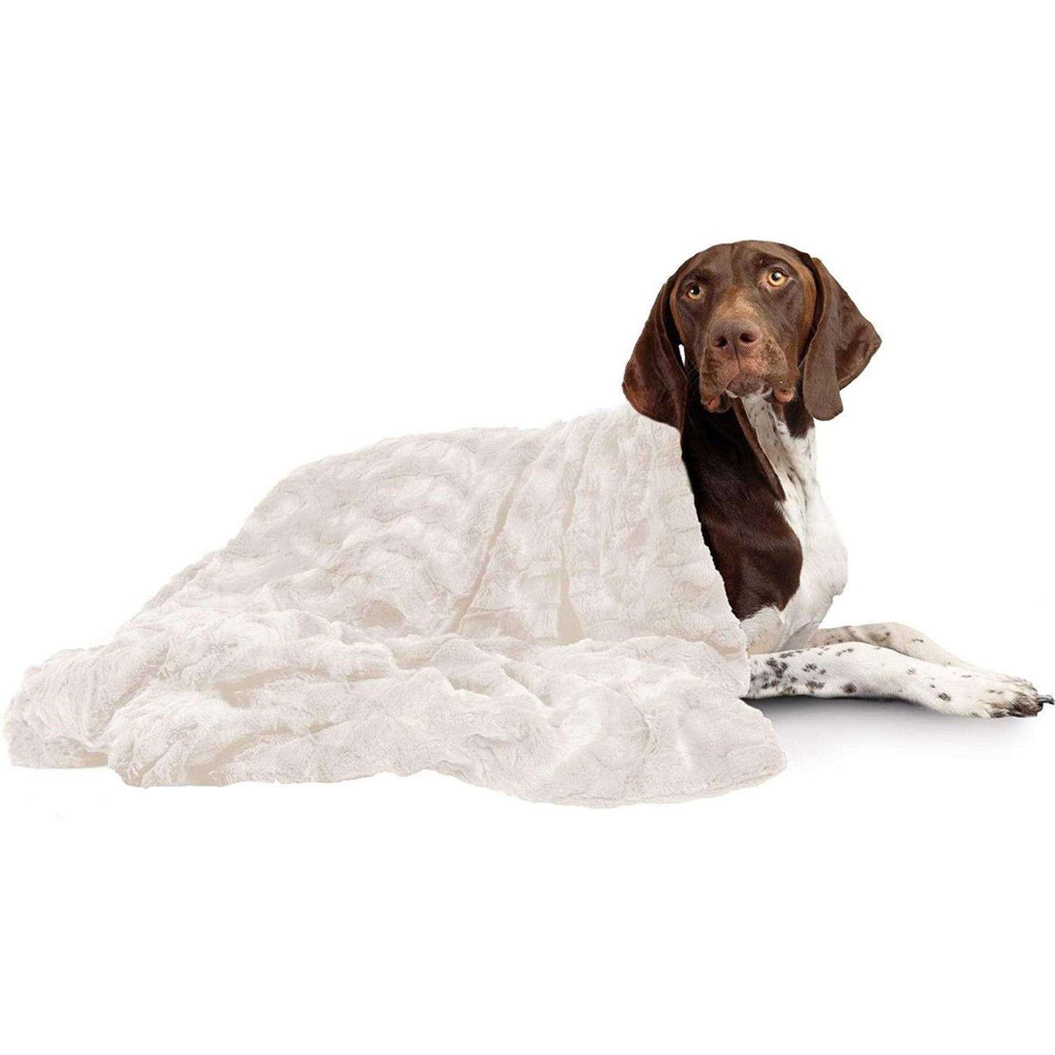 Best Friends by Sheri Calming Lux Fur Cat & Dog Blanket