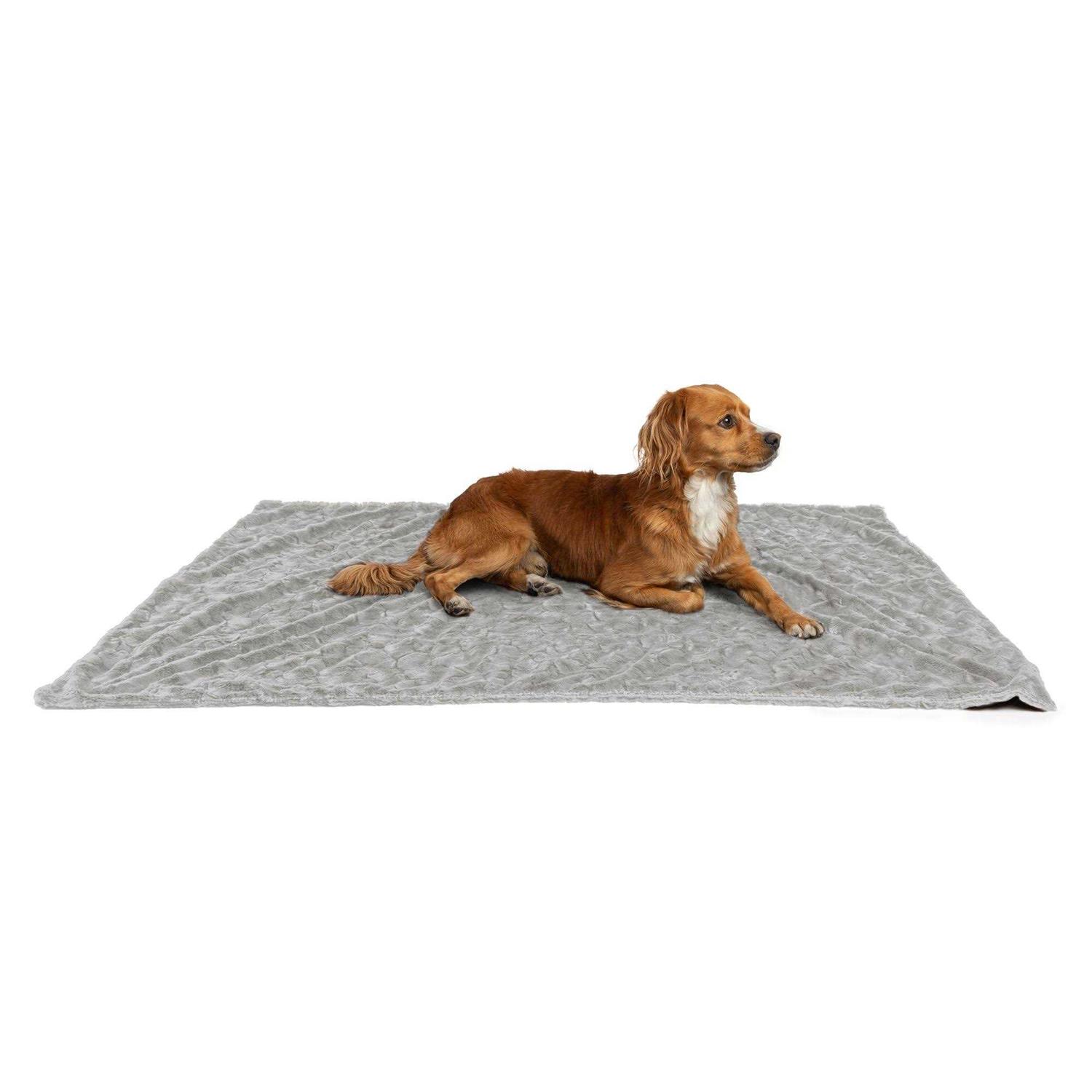 Best Friends by Sheri Calming Lux Fur Cat & Dog Blanket