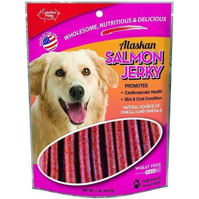 Alternative view of Carolina Prime Real Salmon Jerky Sticks