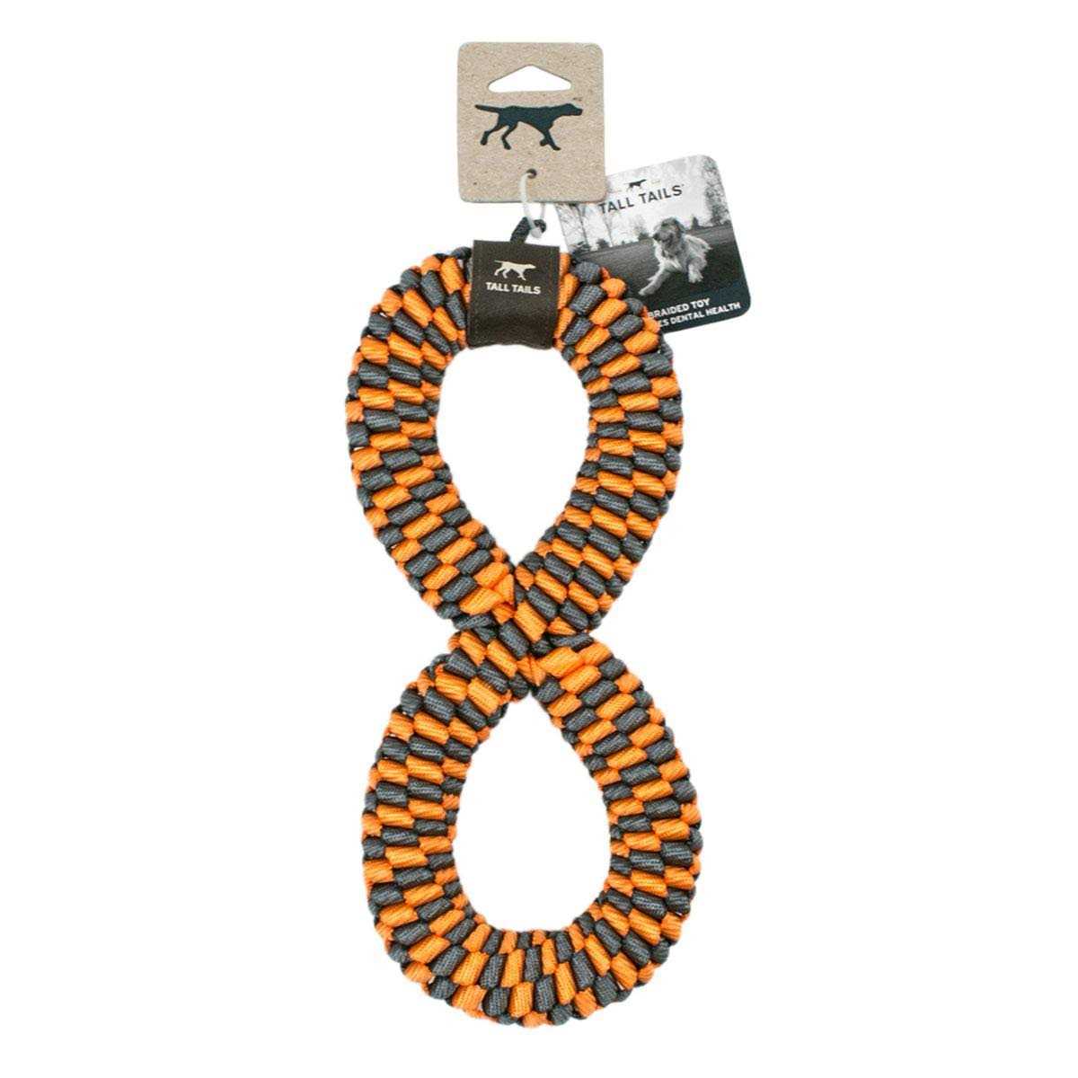 Alternative view of Tall Tails Braided Infinity Tug Toy