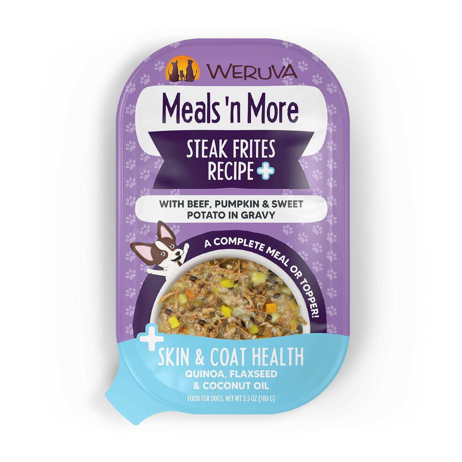 Weruva Steak Frites Meals n More Canned Dog Food