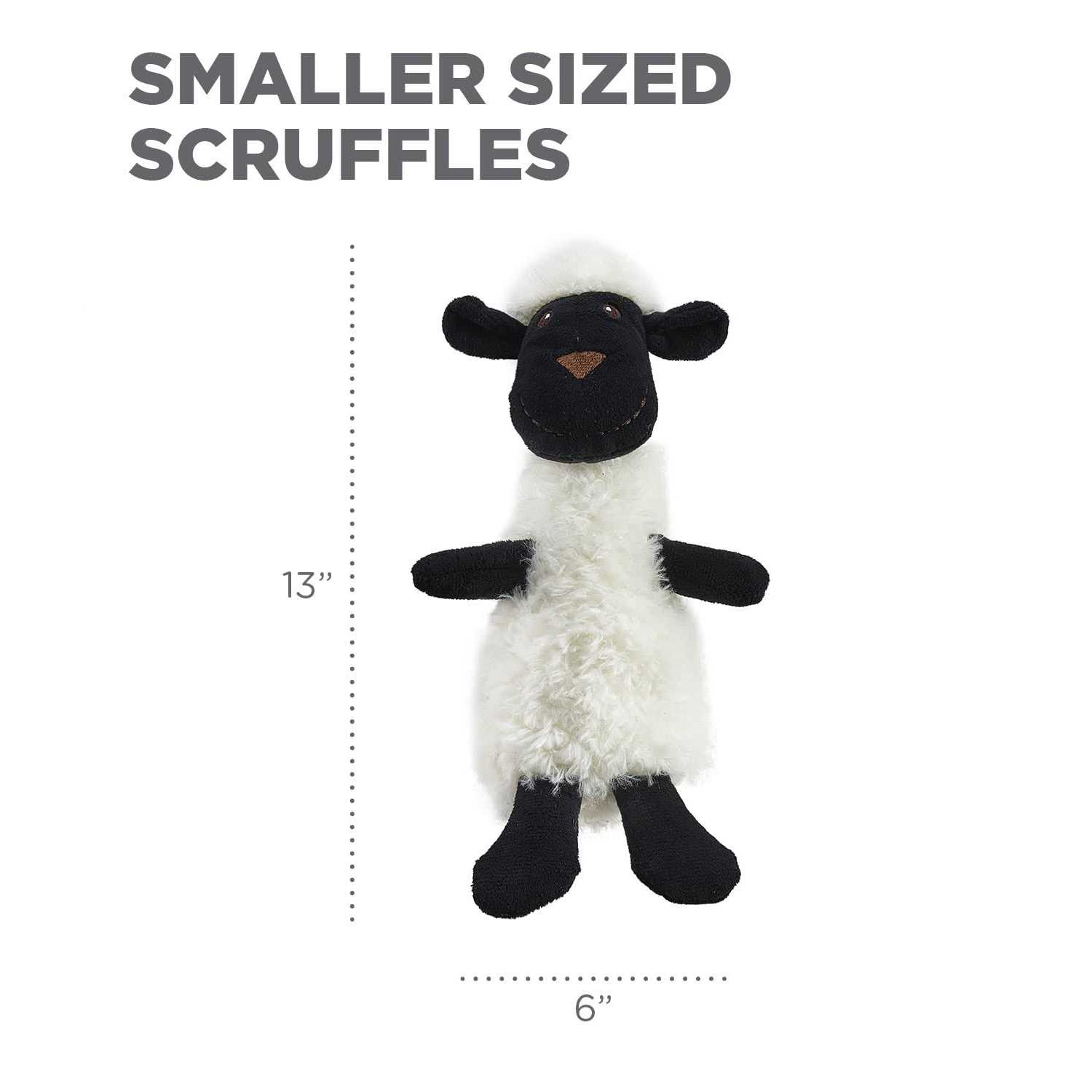 Alternative view of Charming Pet Scruffles Dog Toy Lamb