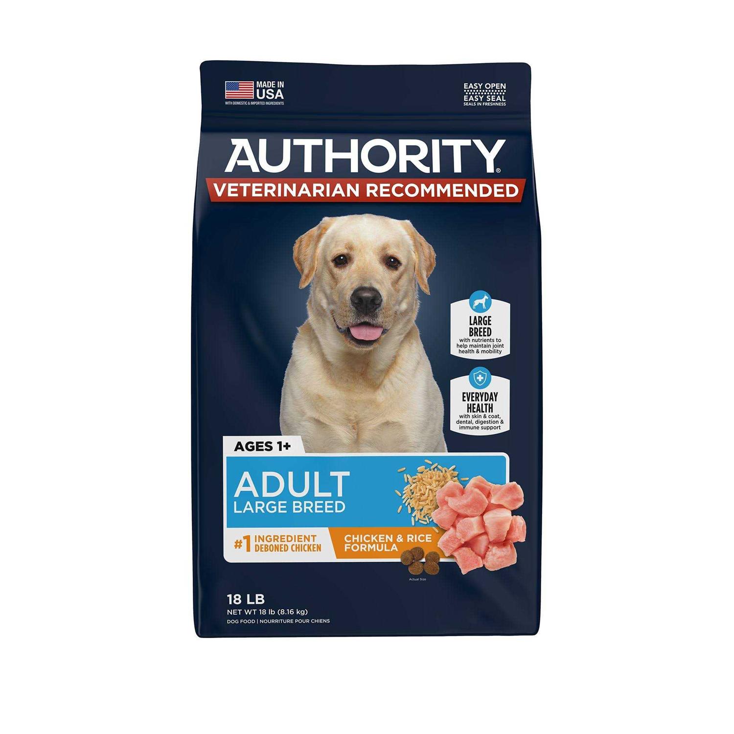Alternative view of Authority Everyday Health Large Breed Adult Dry Dog Food