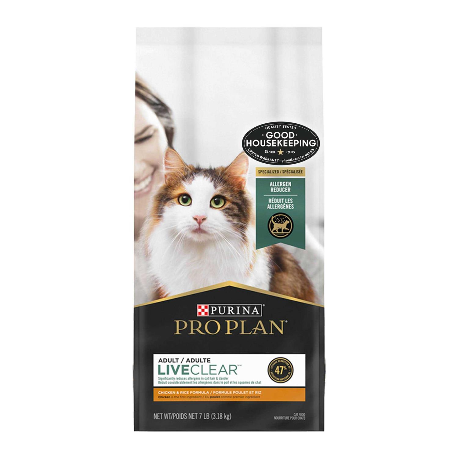 Purina Pro Plan LiveClear Rice Dry Cat Food