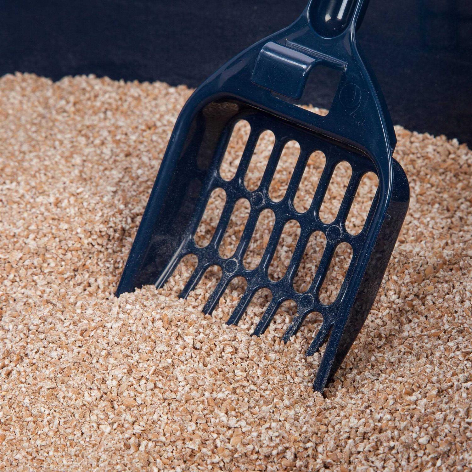 Alternative view of Iris USA Open Top Cat Litter Box with Shield and Scoop