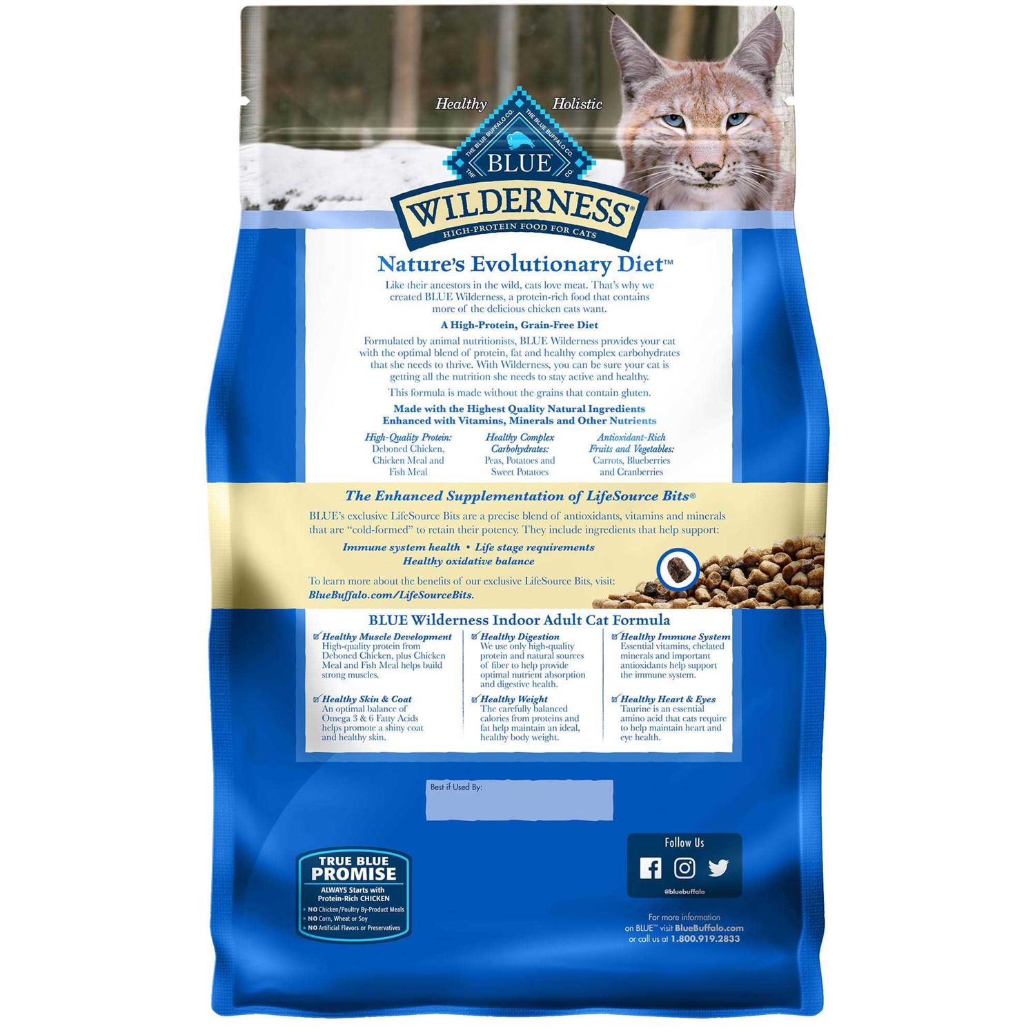 Alternative view of BLUE Wilderness Adult Dry Cat Food