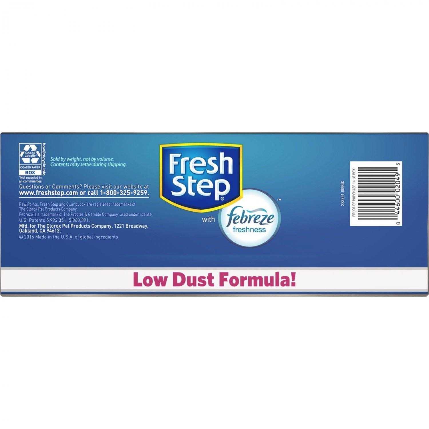 Alternative view of Fresh Step Multi-Cat Scented Litter Febreze