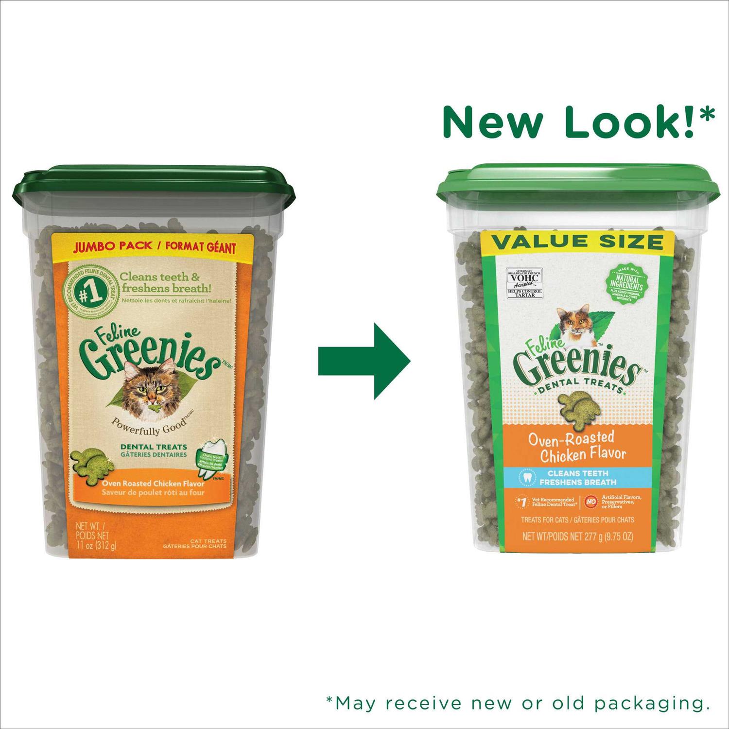 Alternative view of FELINE GREENIES Dental Cat Treats Flavor