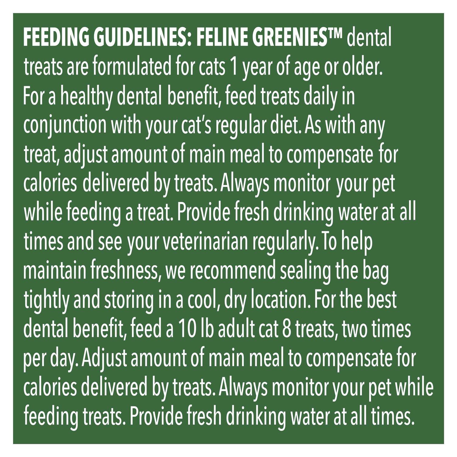 Alternative view of FELINE GREENIES Dental Cat Treats Flavor