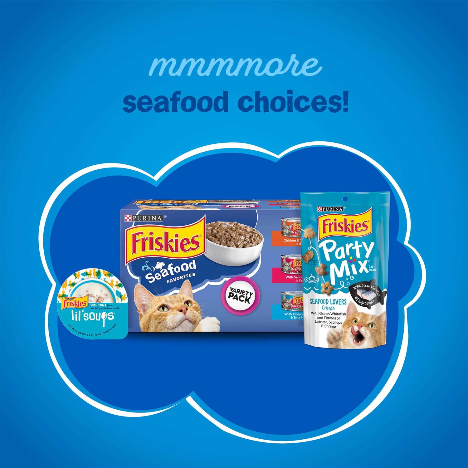 Alternative view of Friskies Seafood Sensations Dry Cat Food