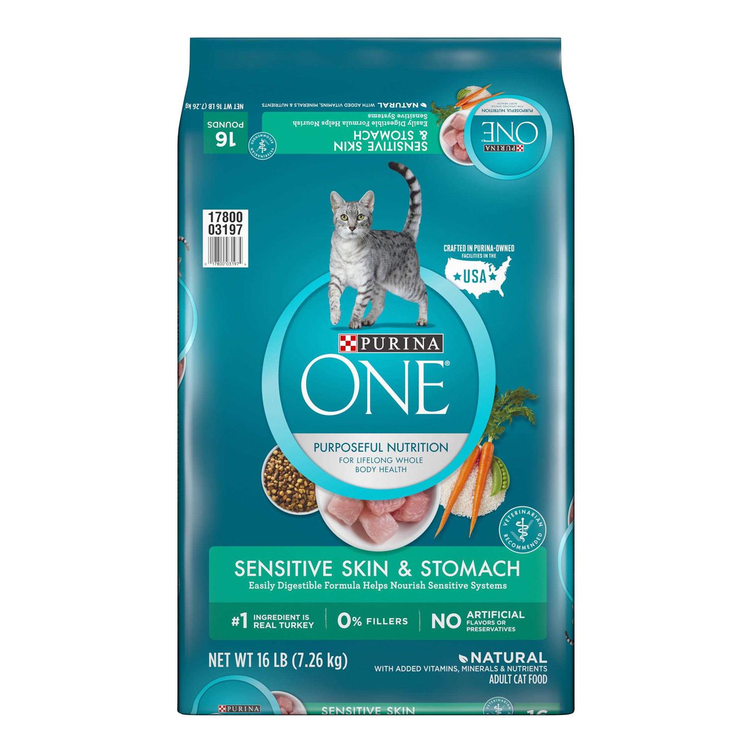 Purina ONE Sensitive Systems Dry Cat Food