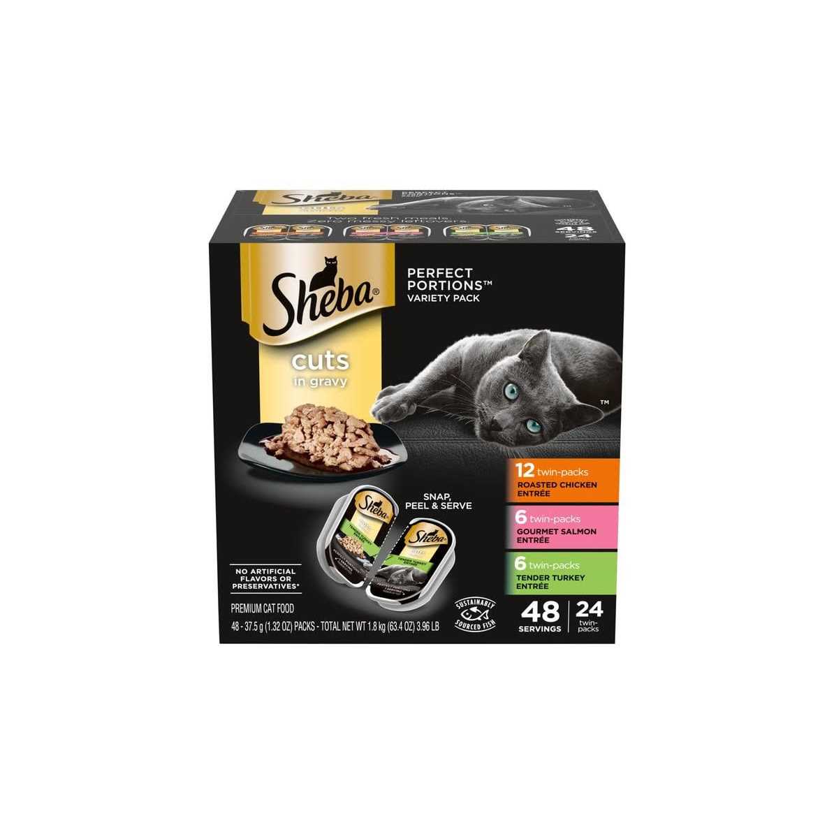 Sheba Perfect Portions Cuts in Gravy