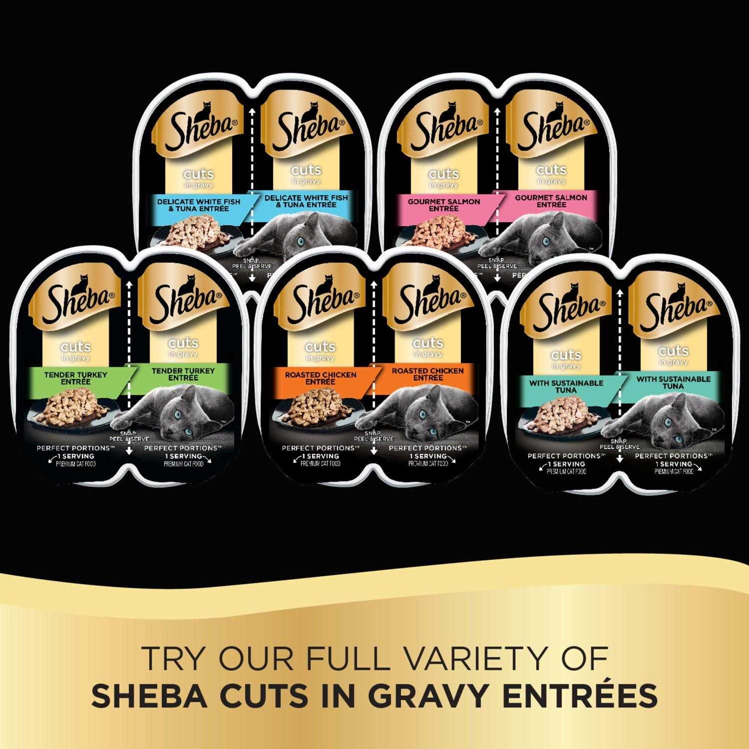 Alternative view of Sheba Perfect Portions Cuts in Gravy