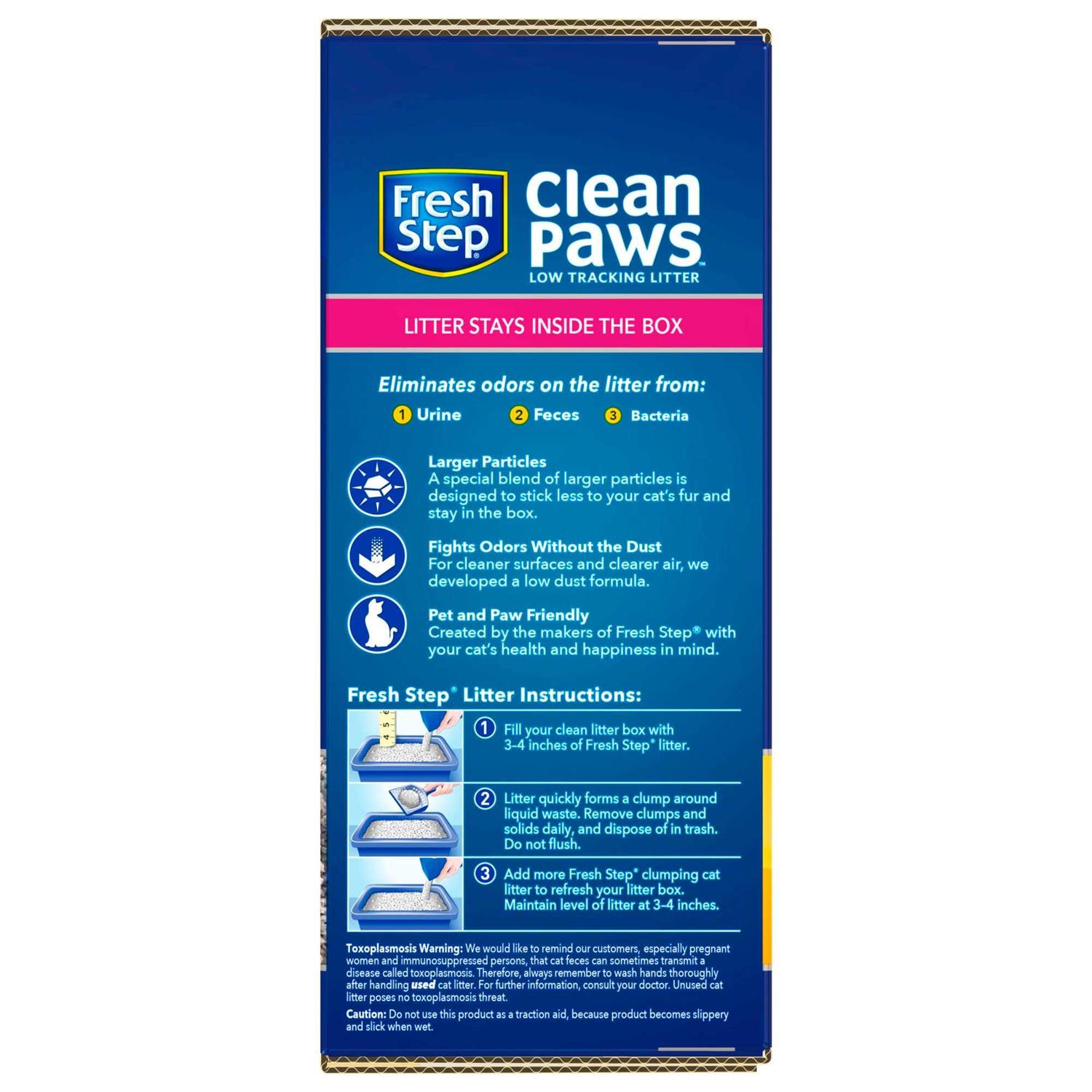 Alternative view of Fresh Step Clean Paws Triple Action Clumping Cat Litter