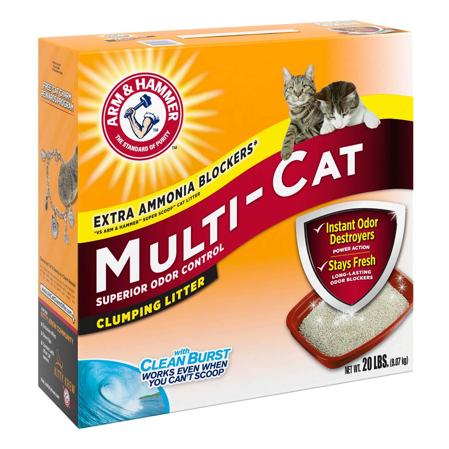 Arm & Hammer Clumping Multi Cat Litter