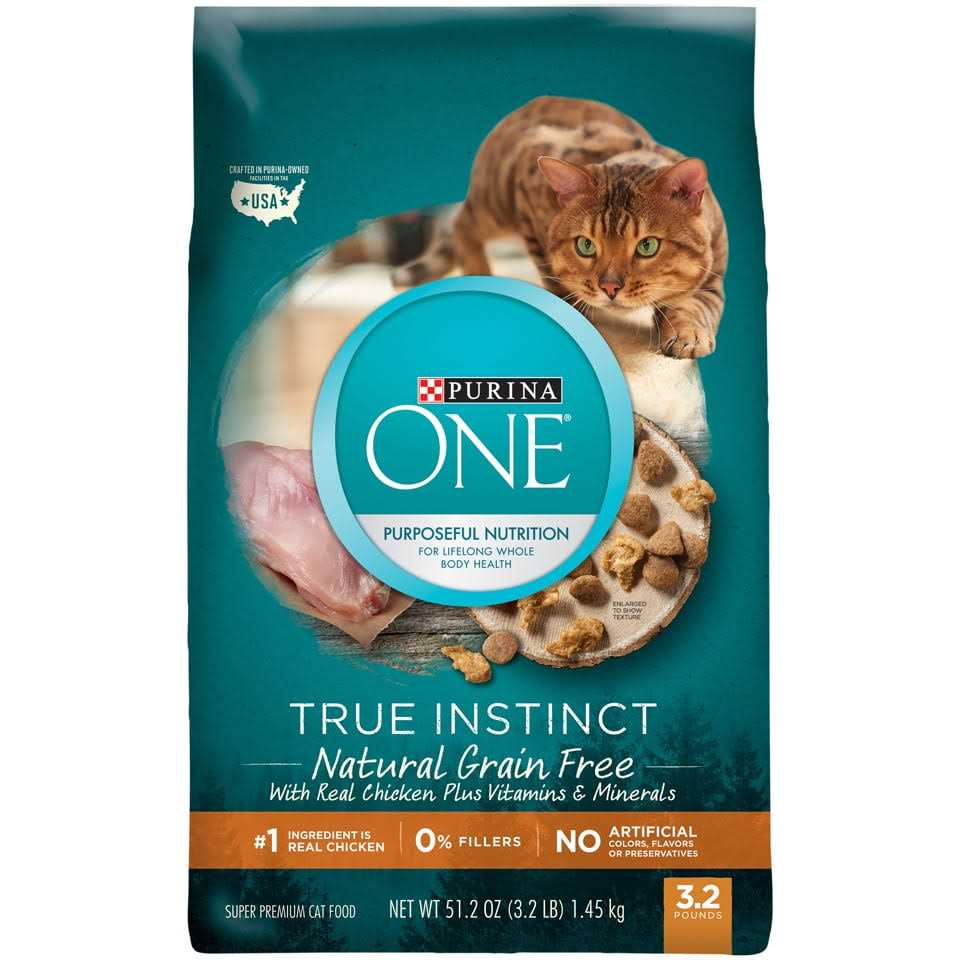 Purina ONE Natural High Protein Grain Free Dry Cat Food