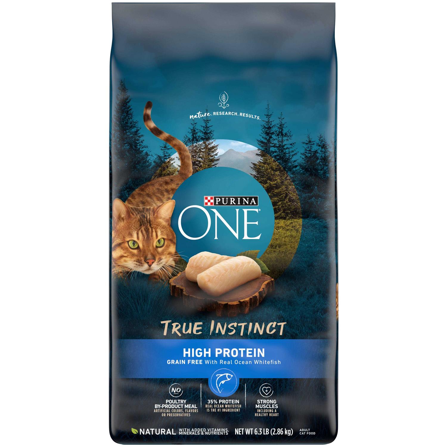 Purina ONE Natural High Protein Grain Free Dry Cat Food