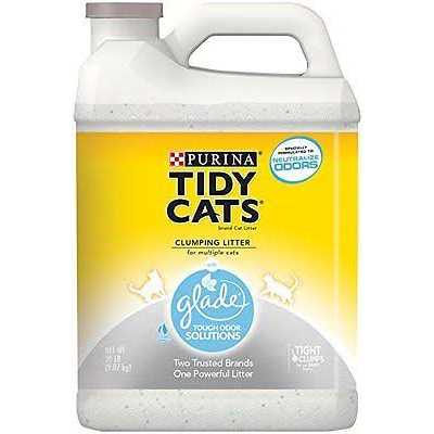 Purina Tidy Cats Clumping Cat Litter Glade Tough Odor Solutions