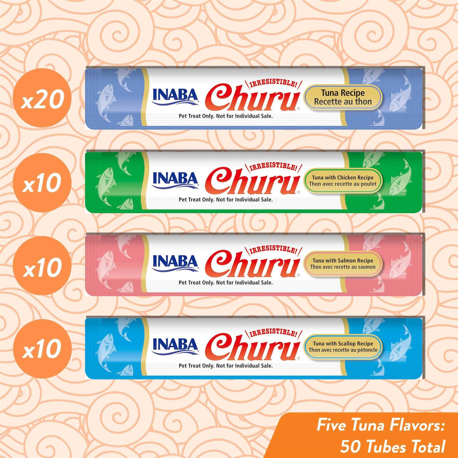 Alternative view of Inaba Churu Tuna Cat Treats Variety Pack