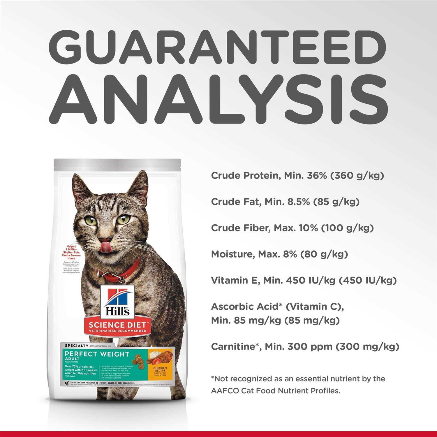Alternative view of Science Diet Adult Perfect Weight Cat Food