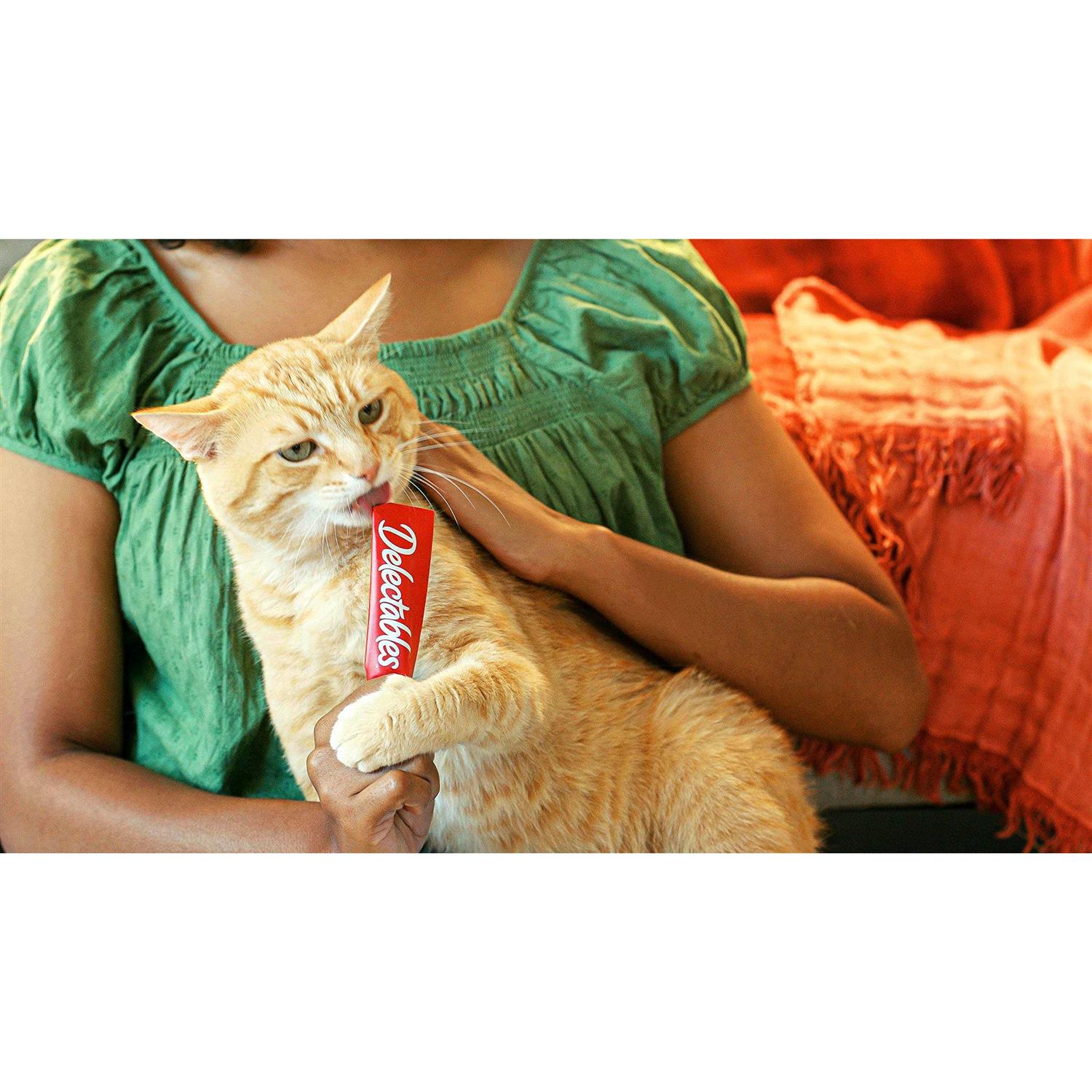 Alternative view of Hartz Delectables Squeeze Up Variety Pack Interactive Lickable Wet Cat Treat