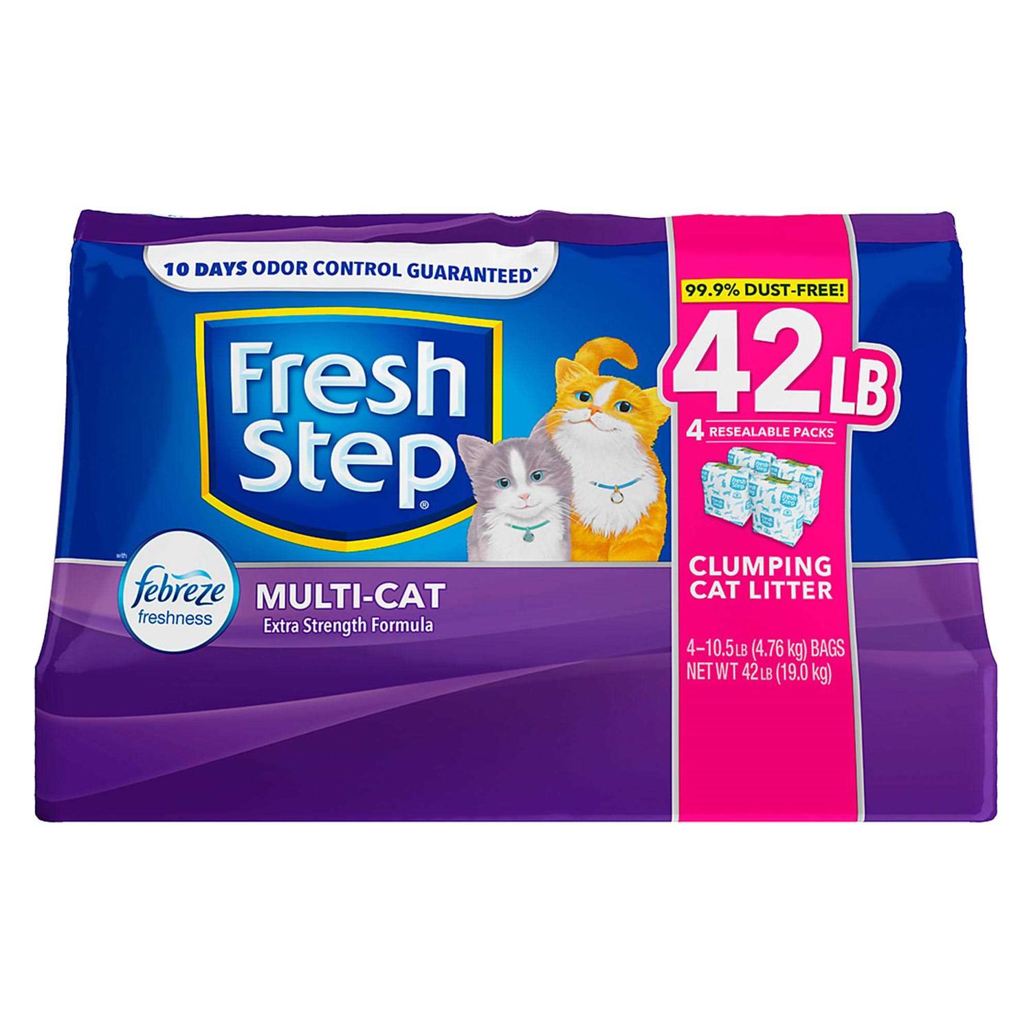 Alternative view of Fresh Step Febreze Scented Multi-Cat Litter