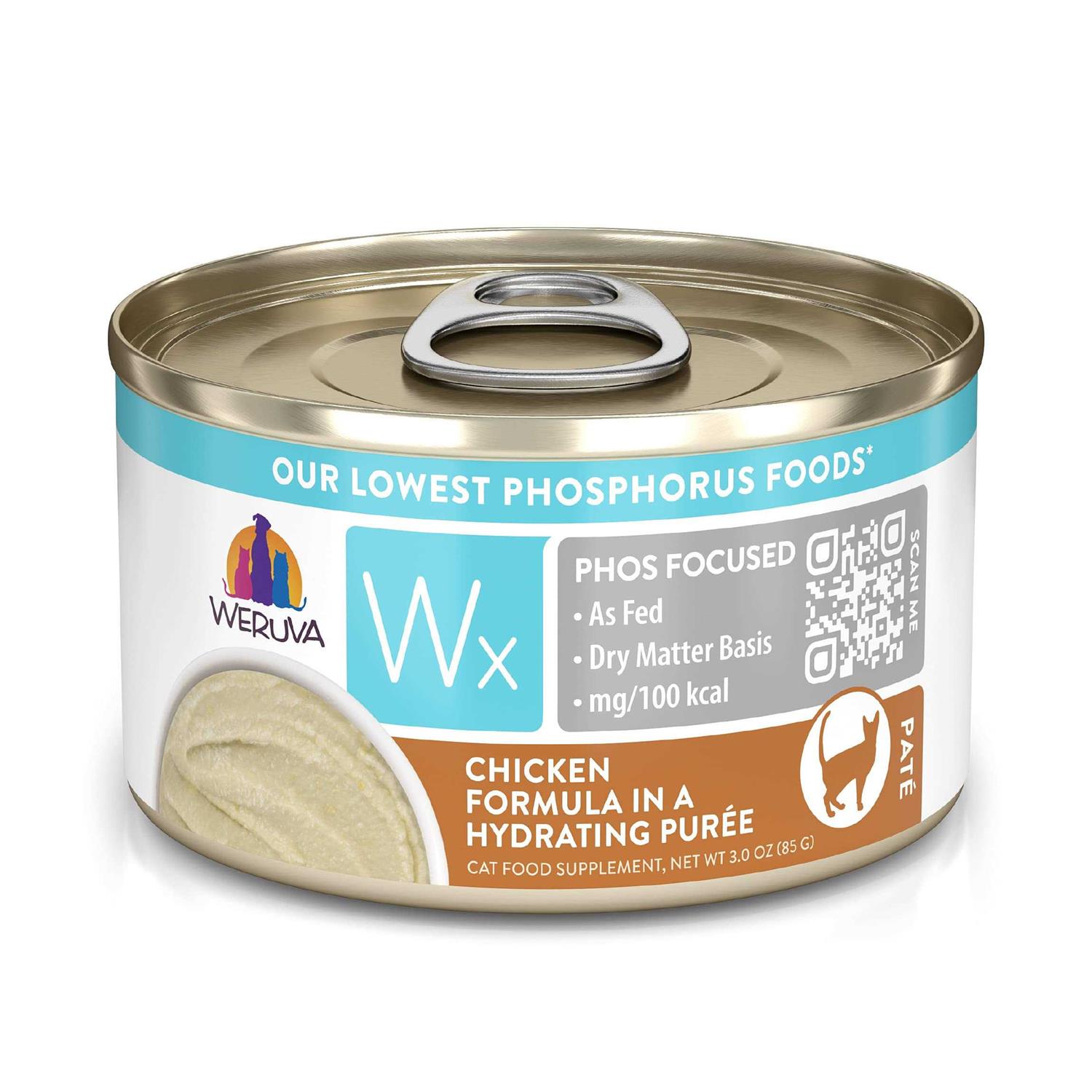 Weruva Cat WX Phos Focused Chicken in Hydrating Puree
