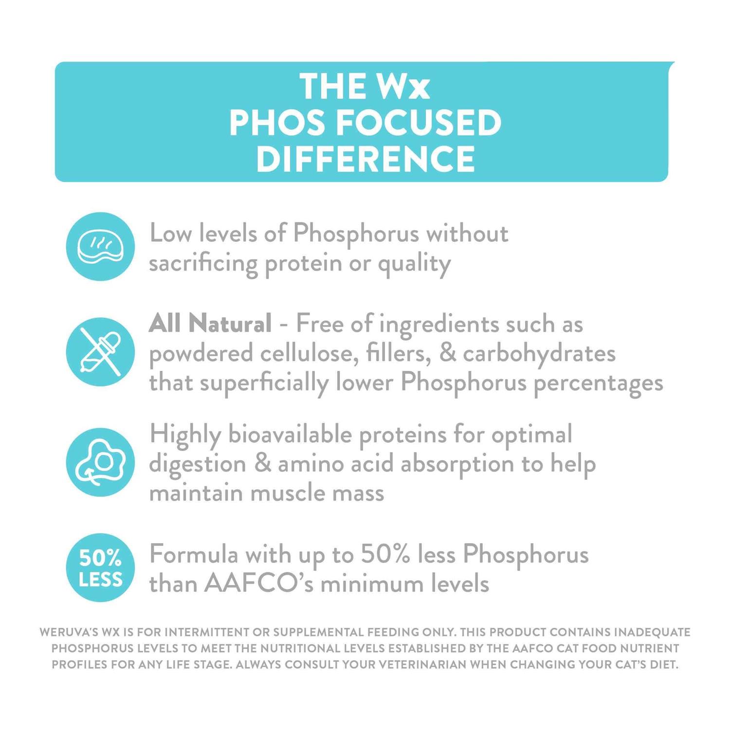 Alternative view of Weruva Cat WX Phos Focused Chicken in Hydrating Puree