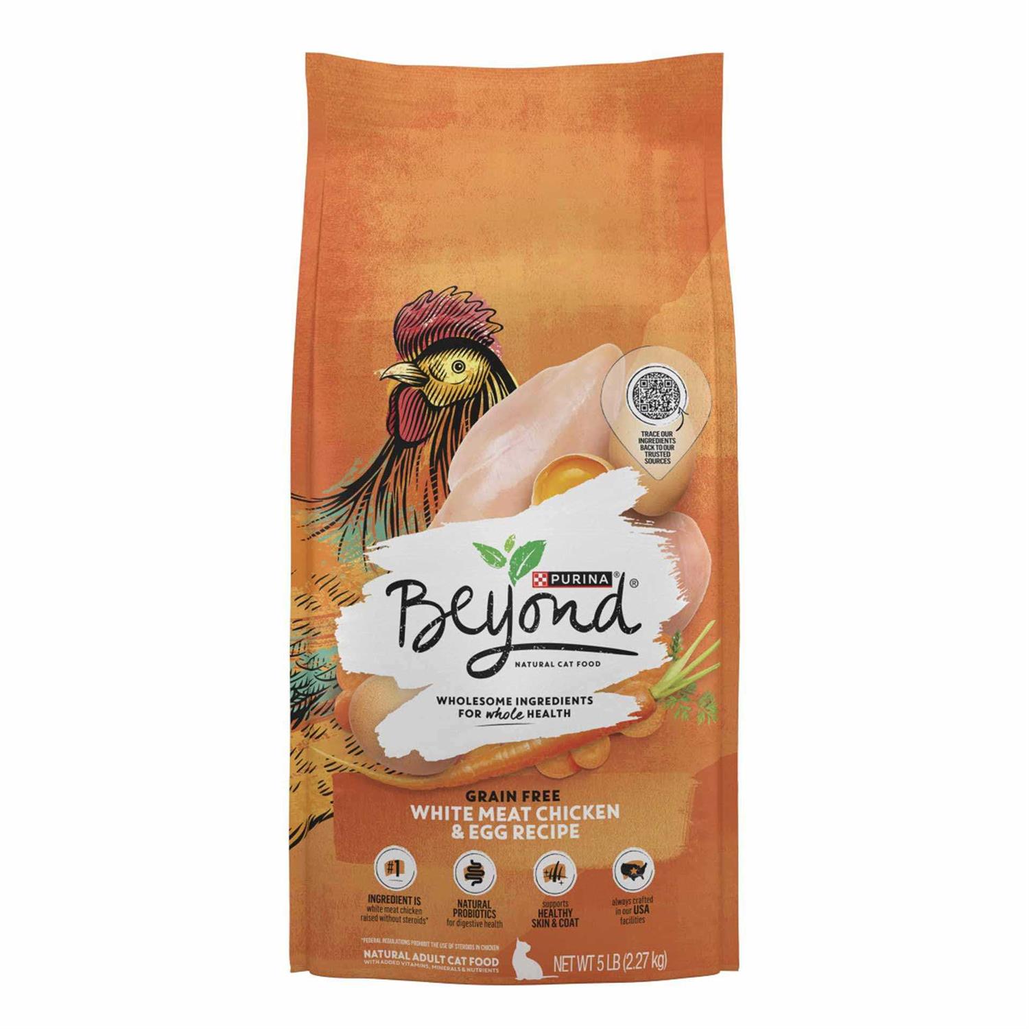Purina Beyond Grain Free White Meat Chicken & Egg Recipe Natural Dry Cat Food