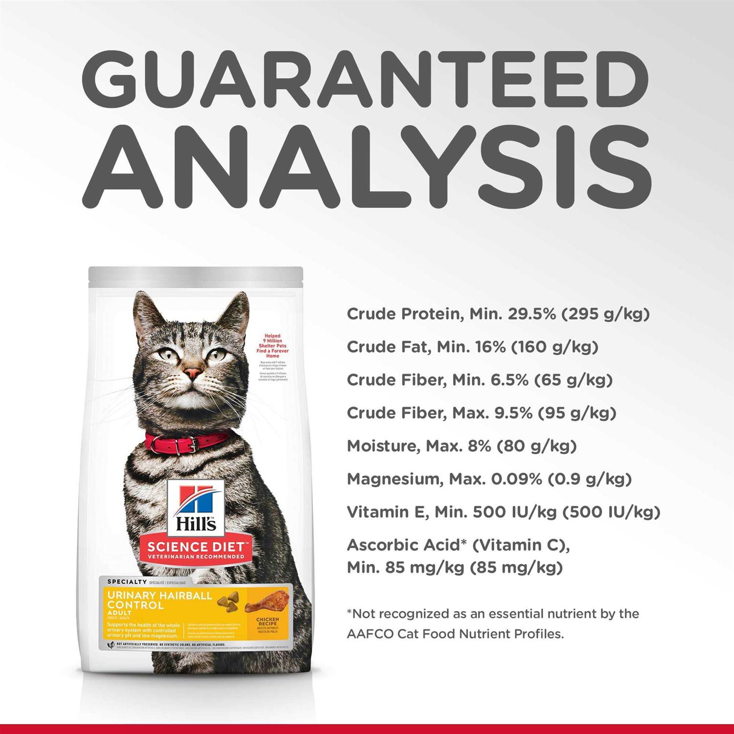 Alternative view of Science Diet Urinary & Hairball Control Adult Dry Cat Food