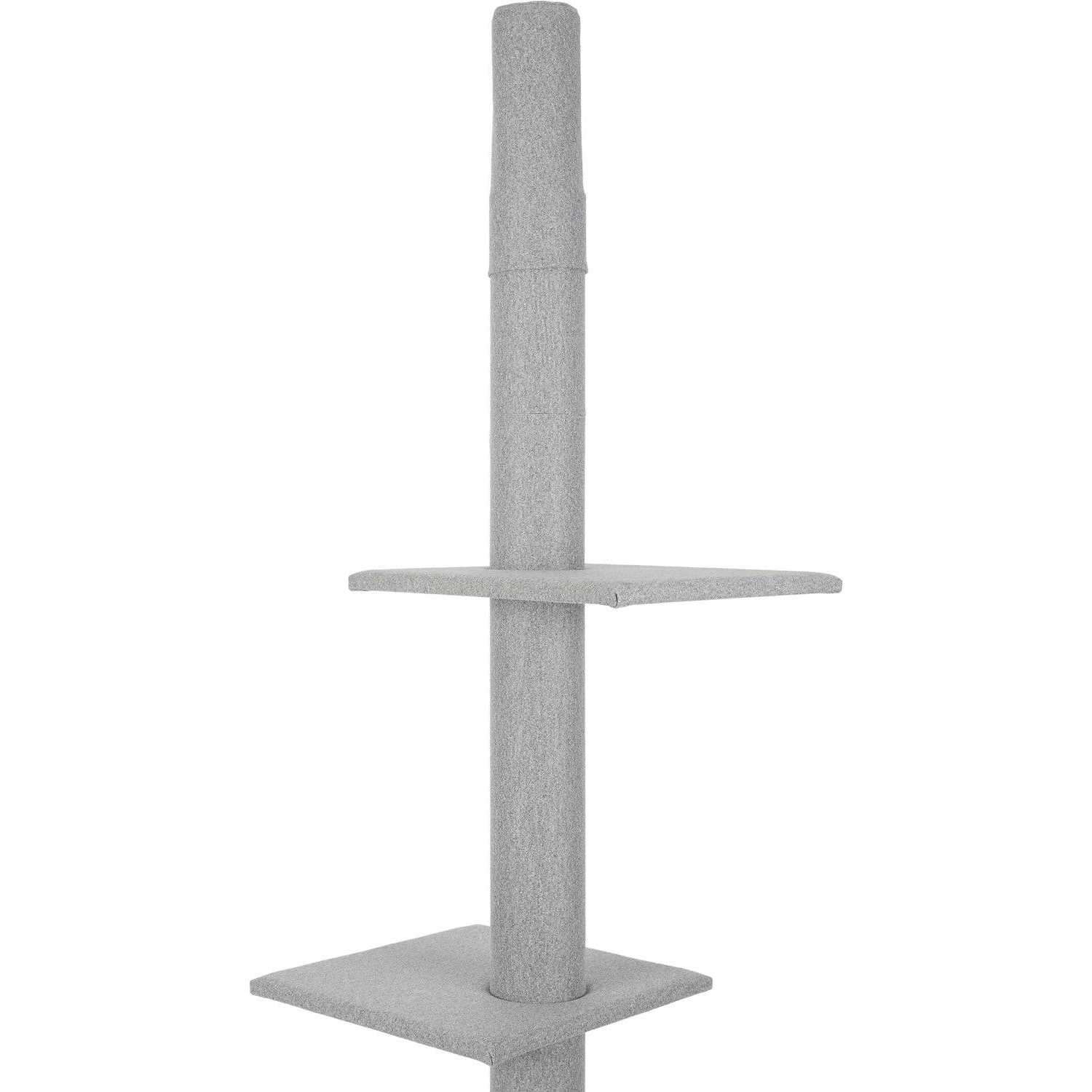Alternative view of Frisco 88 to 106-in 3 Level Floor to Ceiling Heavy Duty Cat Tower