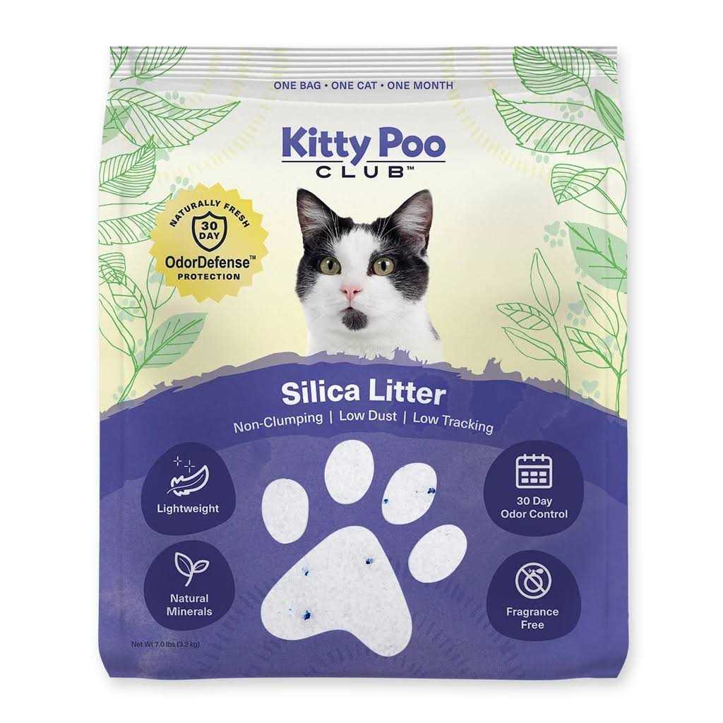 Alternative view of Silica Litter with Disposable Cat Litter Box