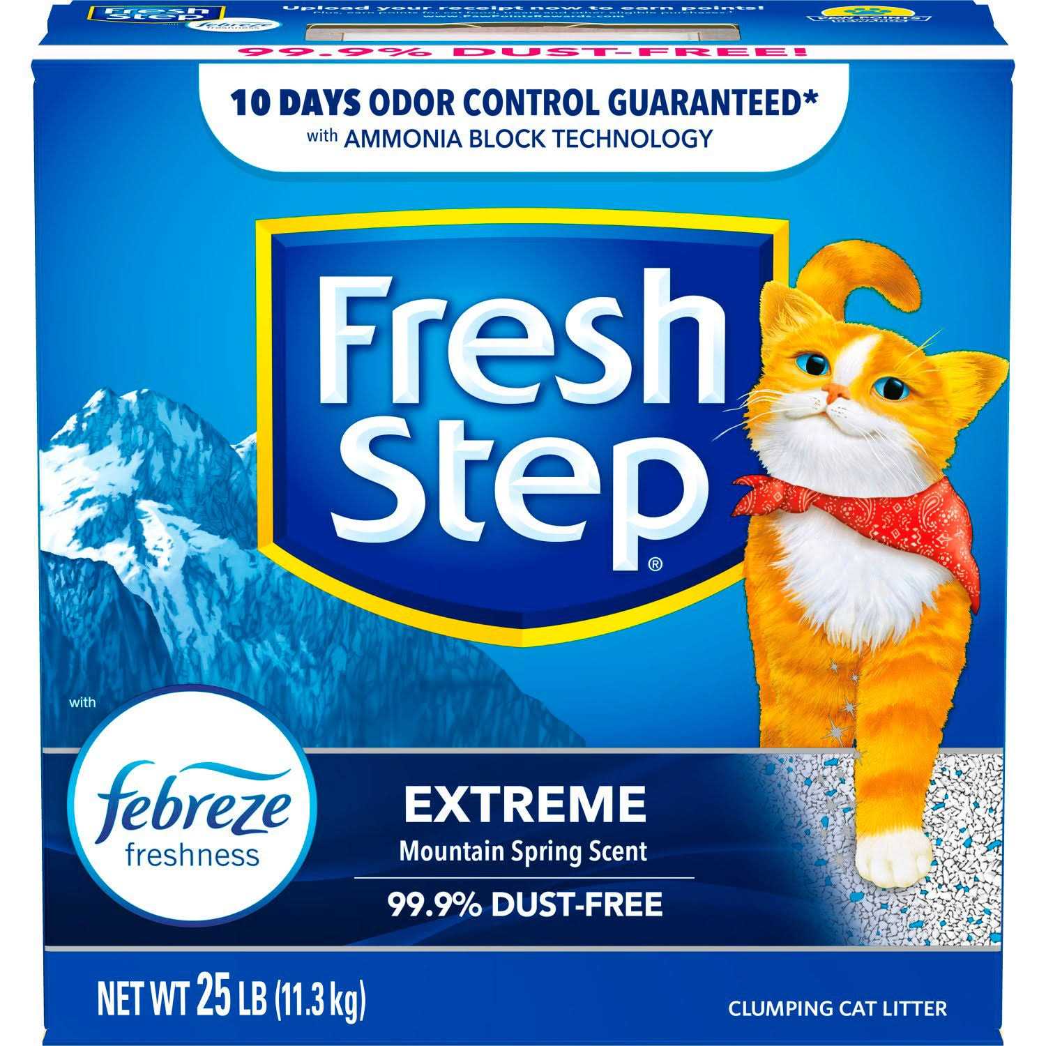 Alternative view of Fresh Step Extreme Febreze Clumping Cat Litter