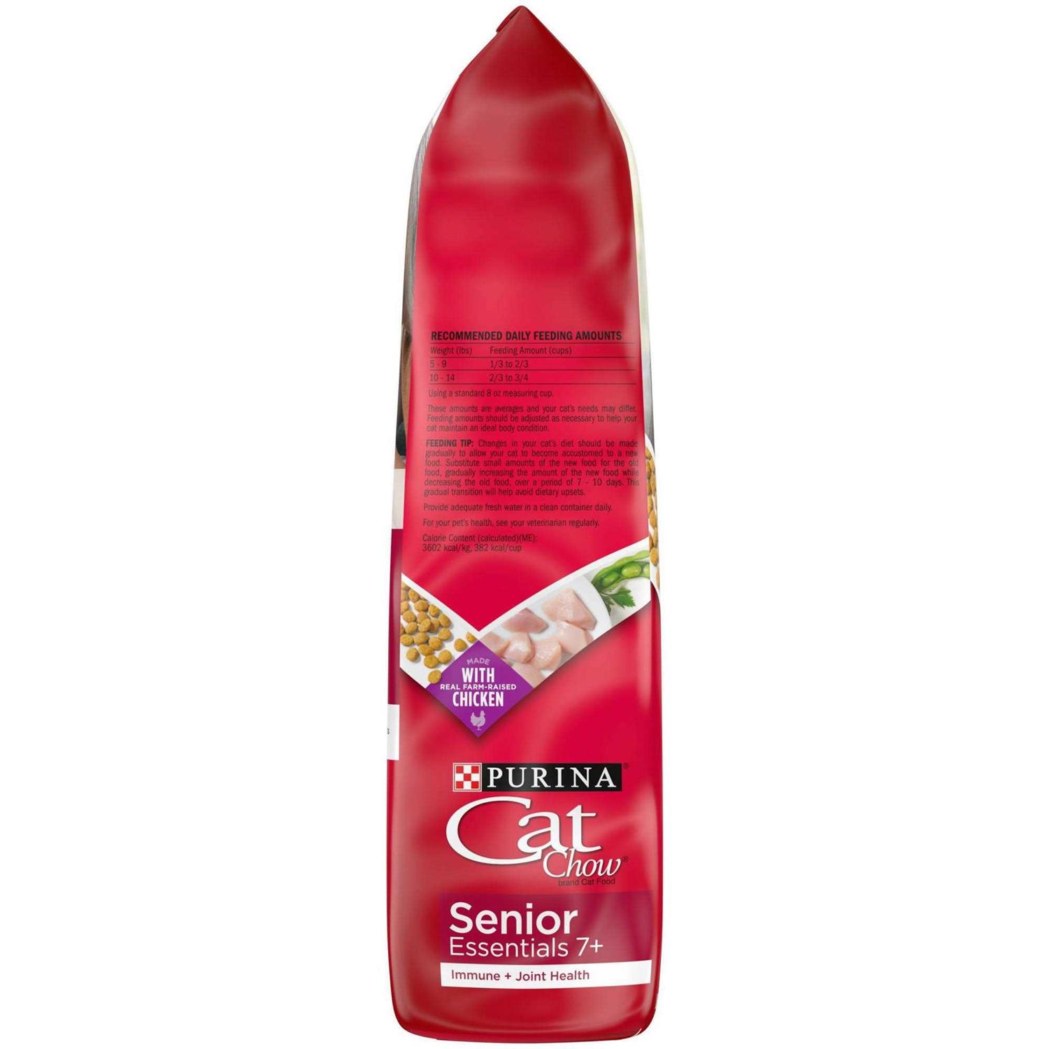 Alternative view of Purina Cat Chow Senior Essentials 7+ Immune + Joint Health Dry Cat Food