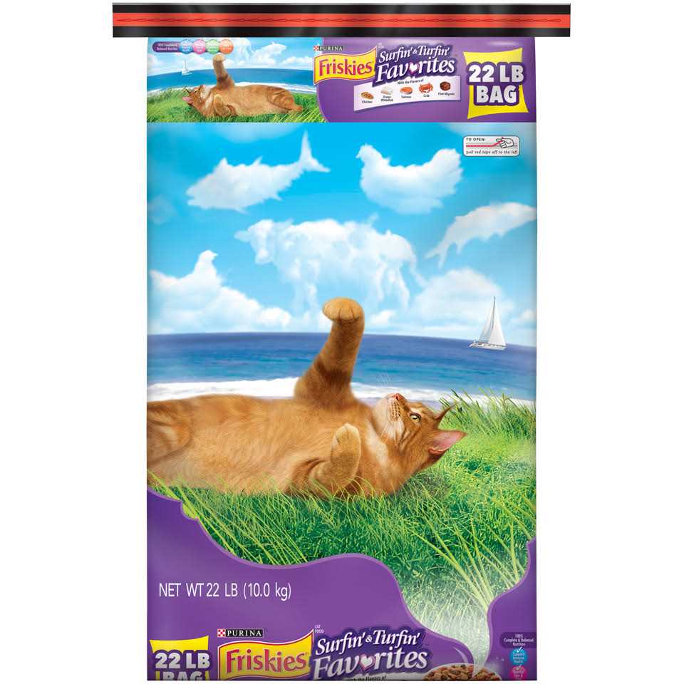 Friskies Surfin' & Turfin' Favorites Dry Cat Food