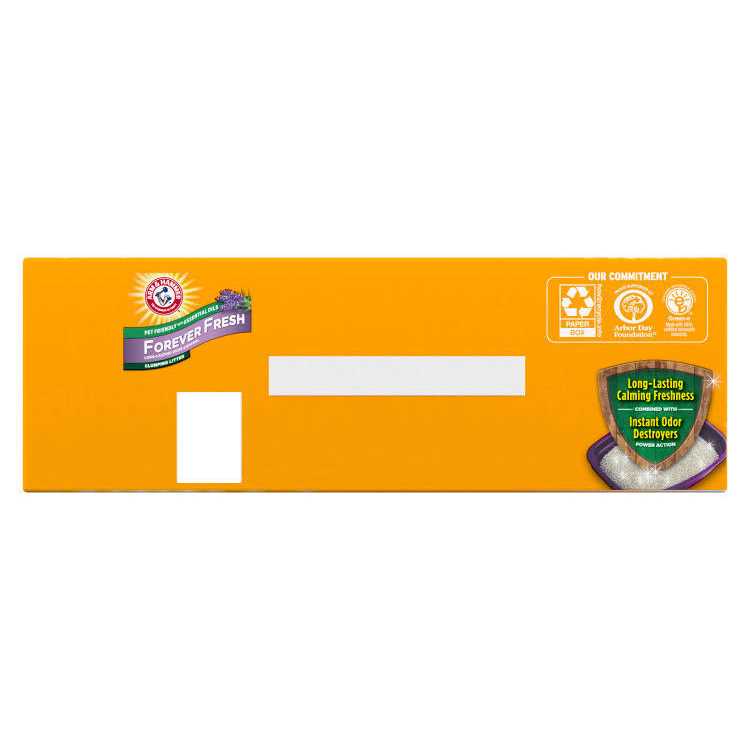 Alternative view of Arm & Hammer Forever Fresh Clumping Cat Litter Lavender