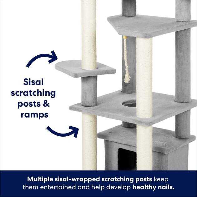 Alternative view of Frisco 65-in XXL Heavy Duty Cat Tree