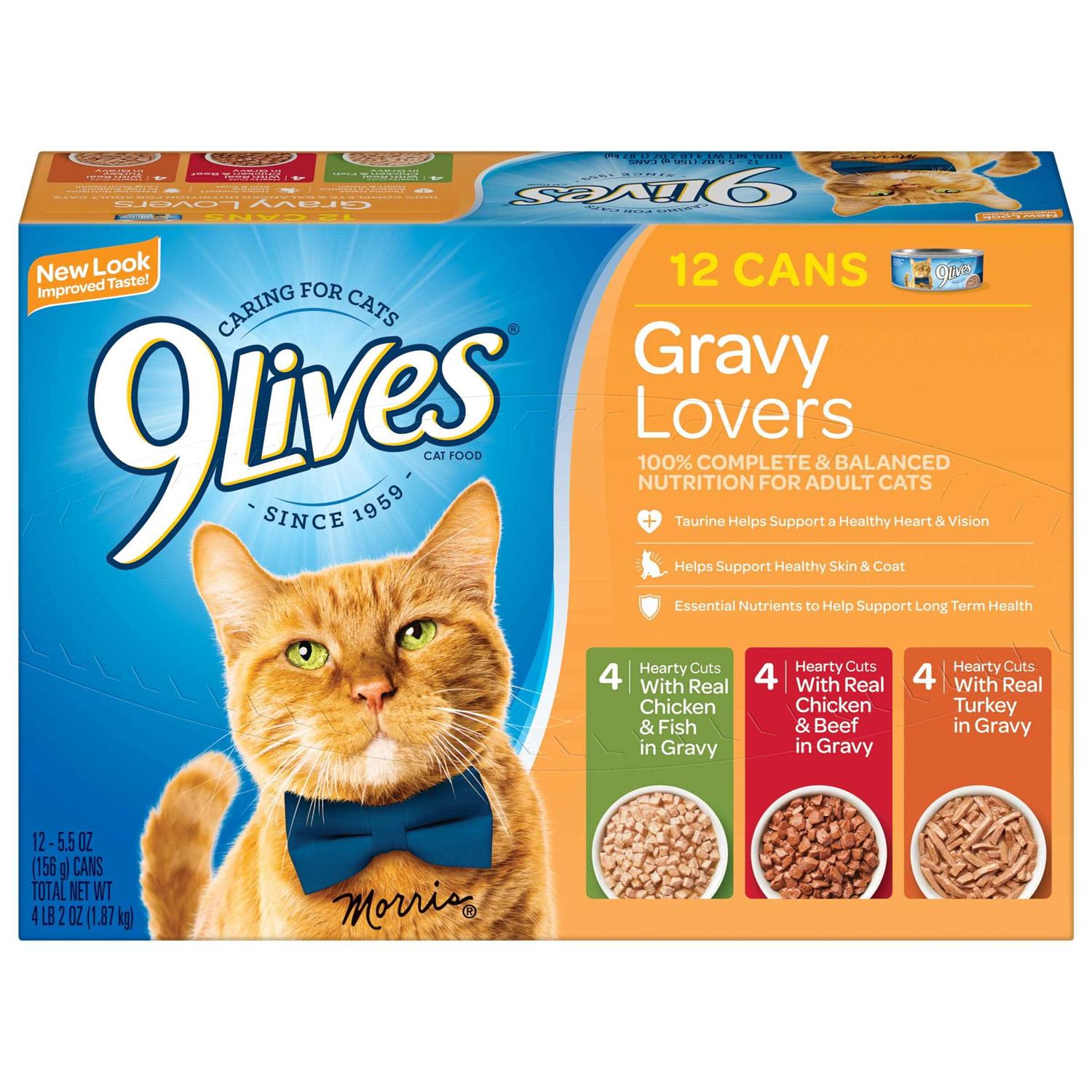 9Lives Favorites Wet Cat Food Variety Pack