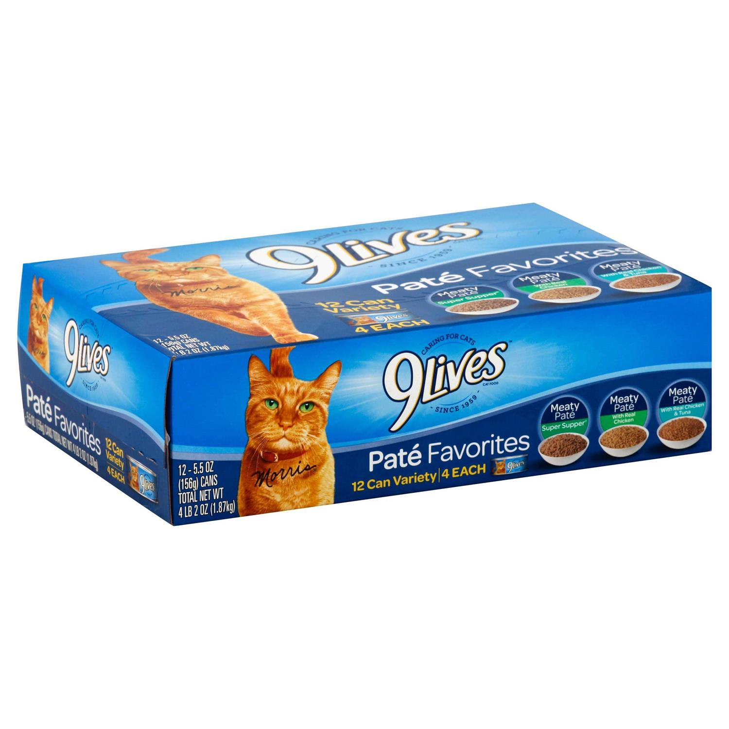 9Lives Favorites Wet Cat Food Variety Pack