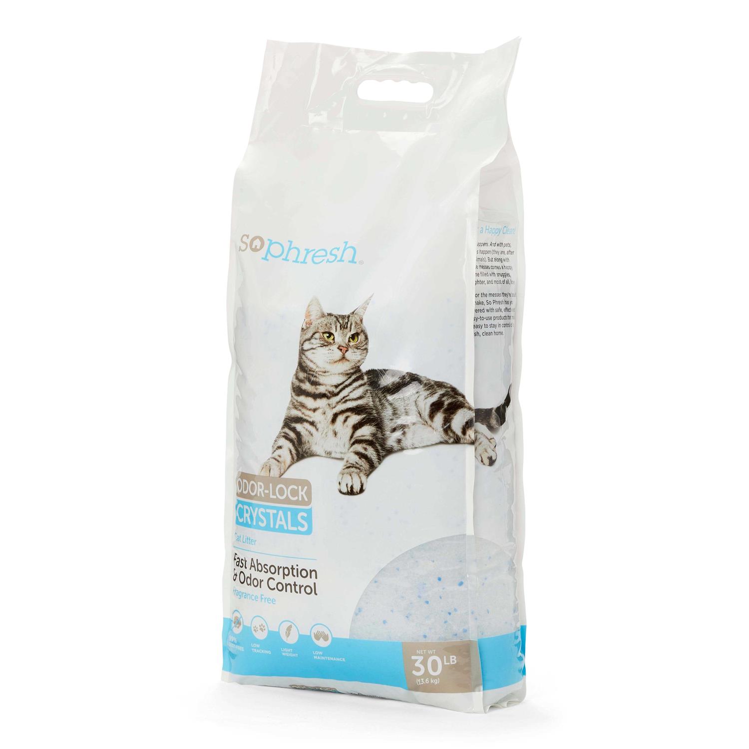 So Phresh Odor-Lock Crystal Cat Litter