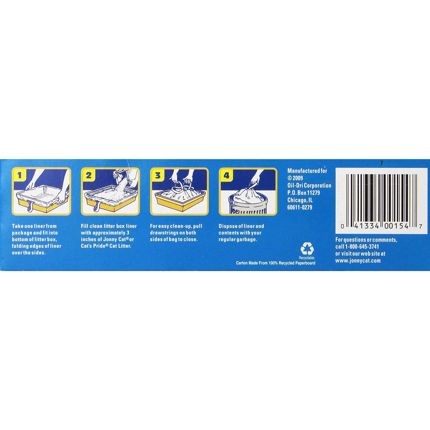 Alternative view of Jonny Cat Heavy Duty Litter Box Liners