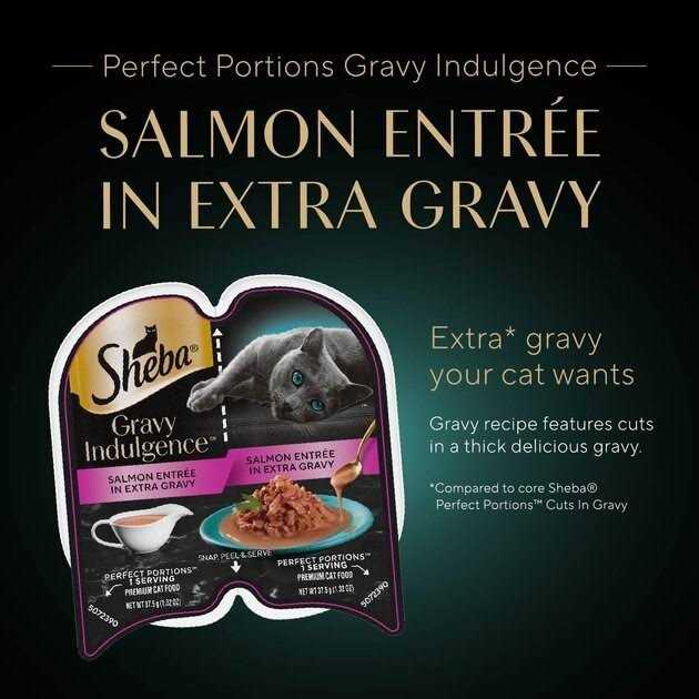 Alternative view of SHEBA PERFECT PORTIONS Gravy INDULGENCE Adult Wet Cat Food