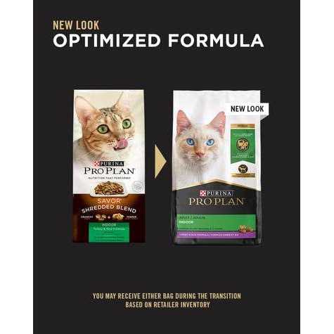 Alternative view of Purina Pro Plan Indoor Hairball Management Shredded Blend Turkey & Rice Formula Dry Cat Food